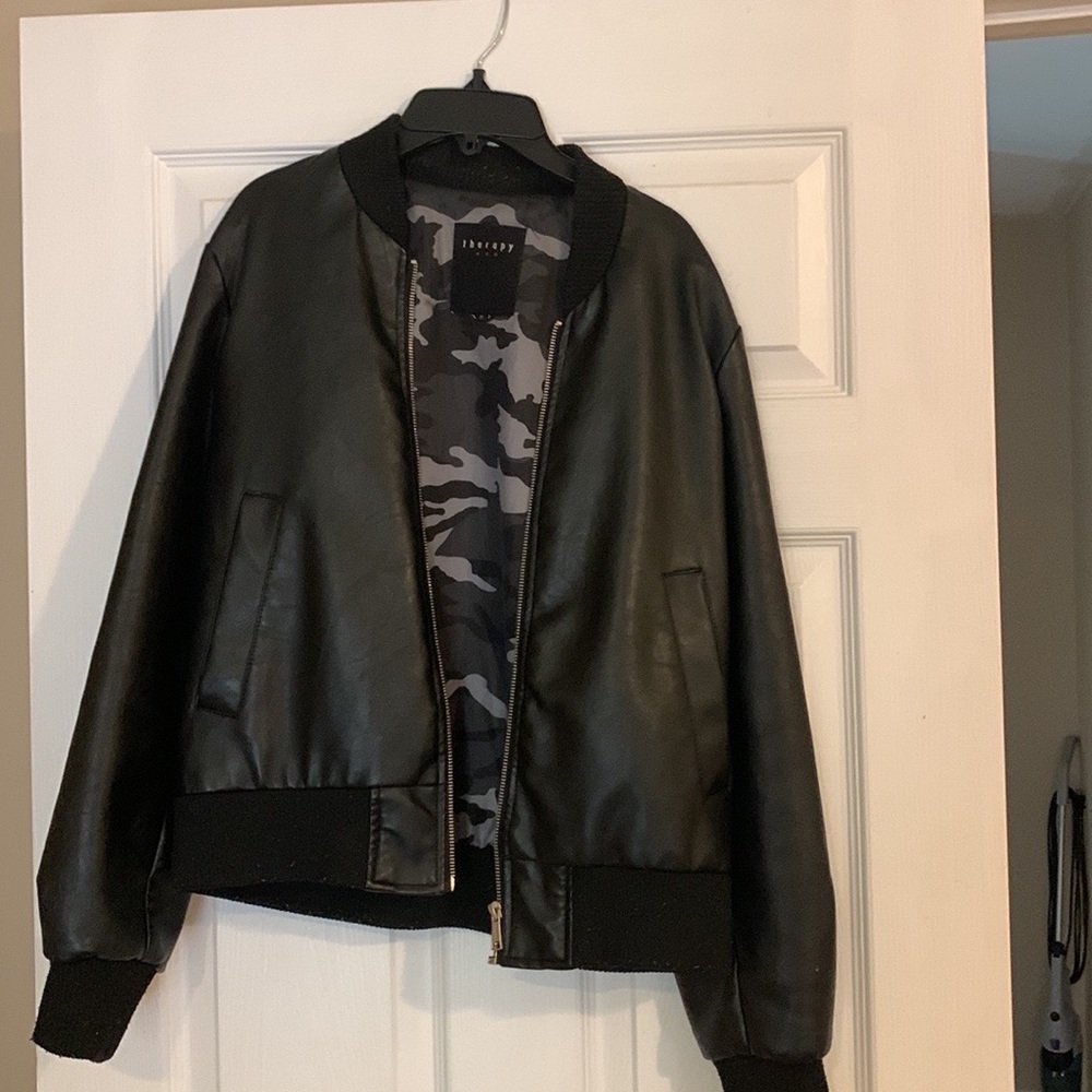 New leather jacket